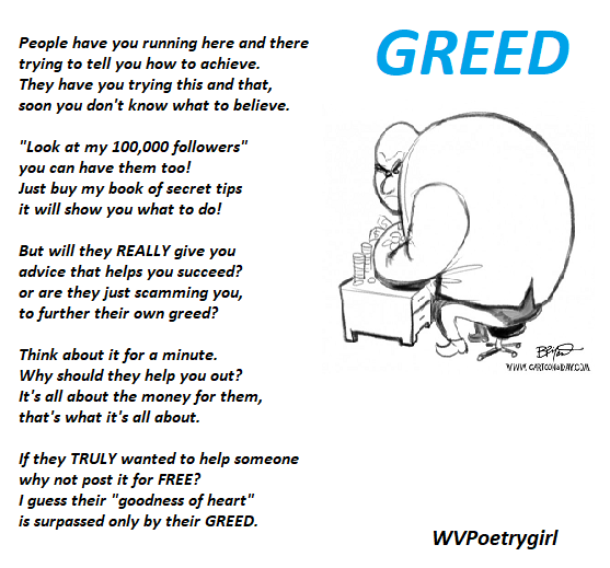 famous short stories about greed