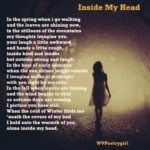 Poem - Inside My Head by WVPoetrygirl