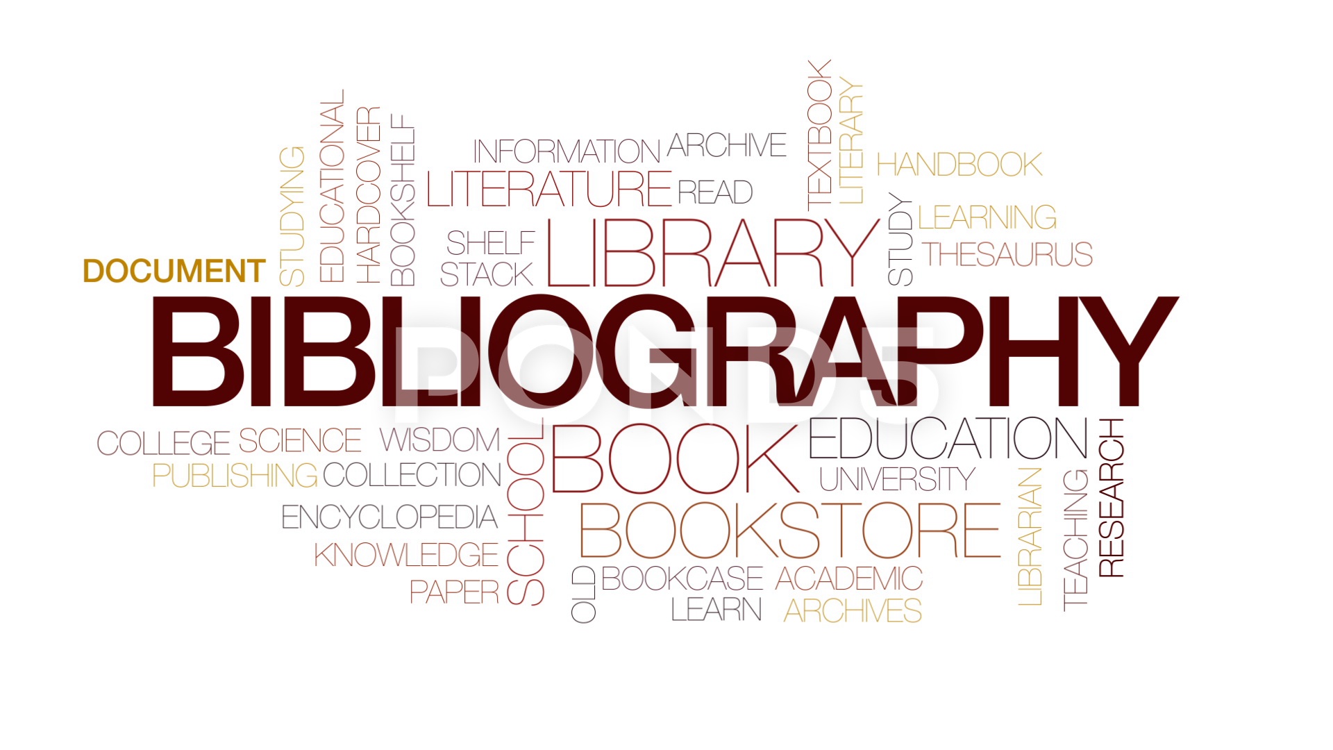bibliography or bibliography