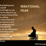 Poem by WVPoetrygirl - Irrational Fear